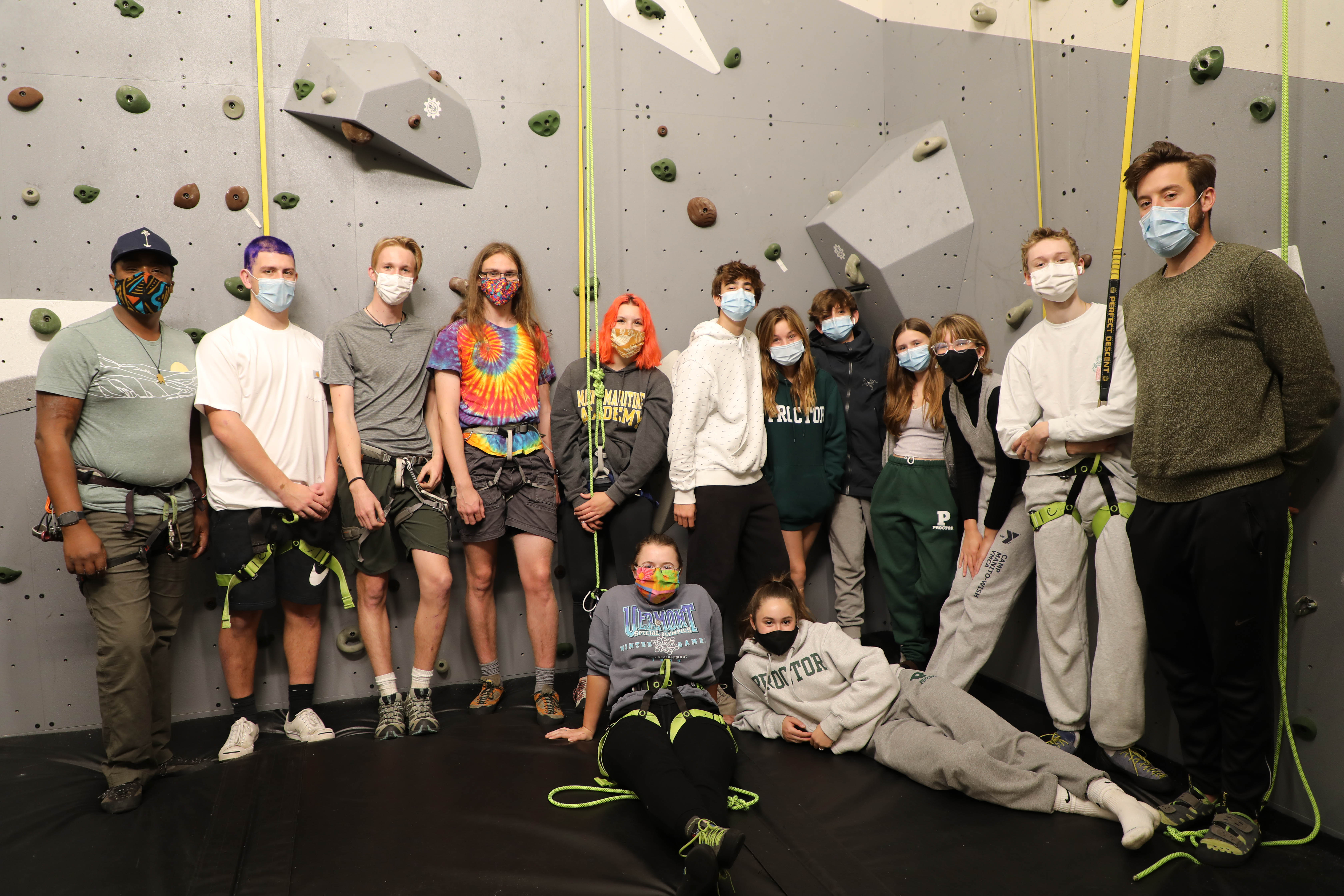 Afternoon Program Spotlight Rock Climbing Team